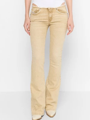 Foto van product Bootcut jeans Diesel beżowy