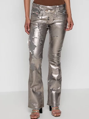 Foto van product Bootcut jeans Diesel zilverkleurig