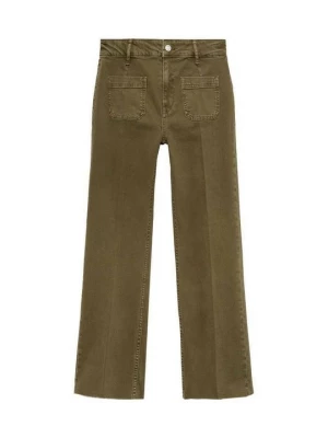 Foto van product Bootcut jeans Mango kaki