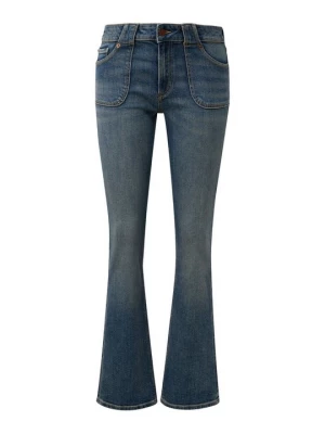Foto van product Bootcut jeans QS donkerblauw denim