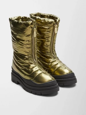 Foto van product Booties in een metallic look s.Oliver goud