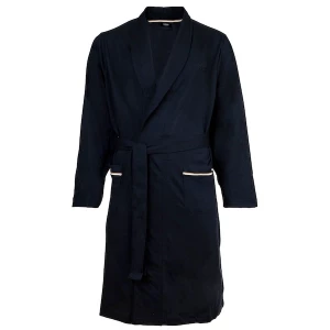 Foto van product BOSS Badjas lang navy / wit