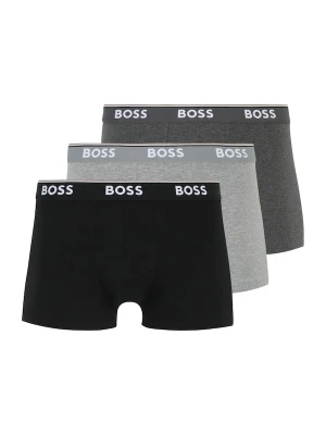 Foto van product BOSS Boxershorts 'Power' donkergrijs / grijs gemêleerd / zwart / wit
