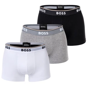 Foto van product BOSS Boxershorts 'Power' grijs gemêleerd / zwart / wit