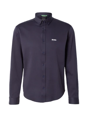 Foto van product BOSS Overhemd 'Motion' marine / wit