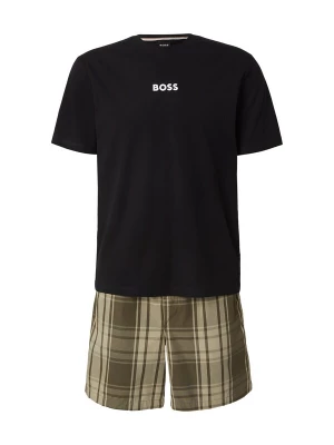 Foto van product BOSS Pyjama kort 'Easy' kaki / olijfgroen / zwart
