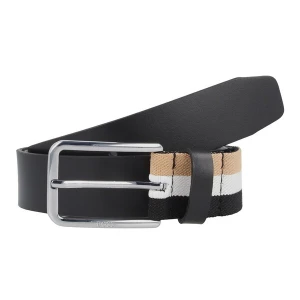 Foto van product BOSS Riem 'Calis' beige / zwart / wit