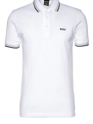 Foto van product BOSS Shirt 'Paddy' nachtblauw / grijs / wit
