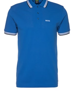 Foto van product BOSS Shirt 'Paddy' royal blue / koningsblauw / zwart / wit