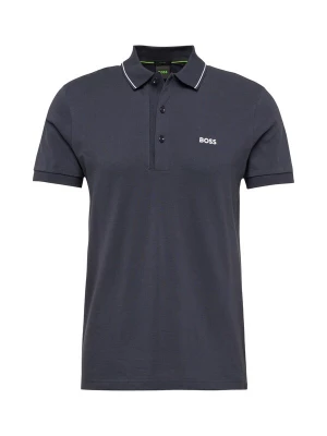Foto van product BOSS Shirt 'Paule 4' nachtblauw / wit