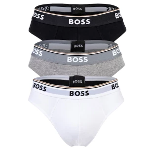 Foto van product BOSS Slip grijs gemêleerd / zwart / wit