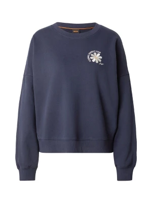 Foto van product BOSS Sweatshirt 'C_Ever_6' navy / lichtgeel / wit