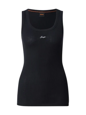 Foto van product BOSS Top 'C Ematite' zwart / wit
