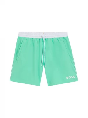 Foto van product BOSS Zwemshorts 'Starfish' mintgroen / wit