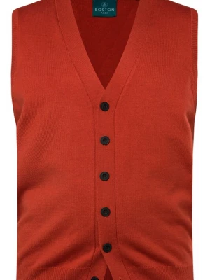 Foto van product Boston Park Gebreid vest oranje