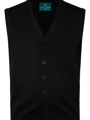Foto van product Boston Park Gebreid vest zwart