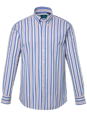 Foto van product Boston Park Overhemd blauw / geel / groen / rood / wit