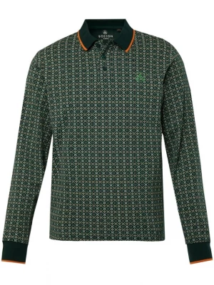 Foto van product Boston Park Shirt lichtgroen / donkergroen / oranje
