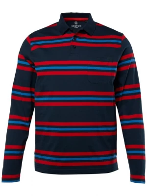 Foto van product Boston Park Shirt navy / lichtblauw / rood