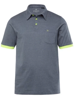 Foto van product Boston Park Shirt navy / lichtgroen / wit