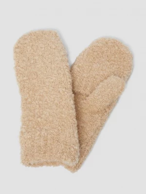 Foto van product Bouclé handschoenen met zachte structuur s.Oliver beżowy