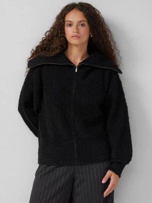 Foto van product Boucle vest QS zwart