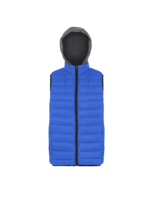 Foto van product boundry Bodywarmer azuur / grijs gemêleerd / zwart
