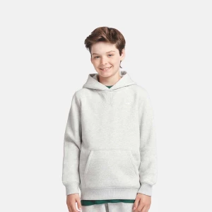 Foto van product Boys French Terry Small Logo Hoodie New Balance grijs
