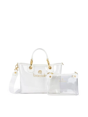 Foto van product Braccialini Handtas goud / wit