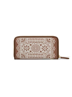 Foto van product Braccialini Portemonnee camel / geel / groen / wit