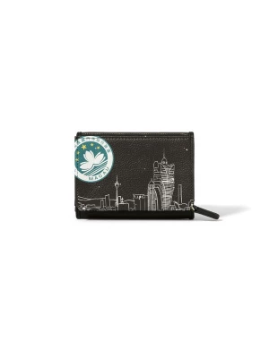 Foto van product Braccialini Portemonnee petrol / zwart / wit