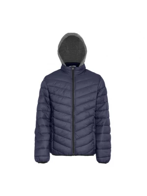 Foto van product hoona Tussenjas donkerblauw / grijs gemêleerd