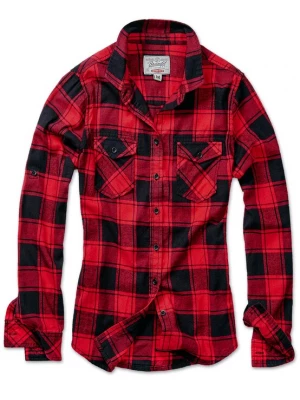 Foto van product Brandit Blouse 'Amy' rood / zwart