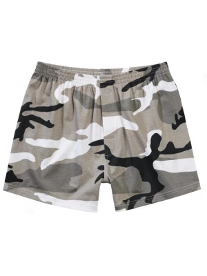 Foto van product Brandit Boxershorts grijs / rookgrijs / zwart / wit