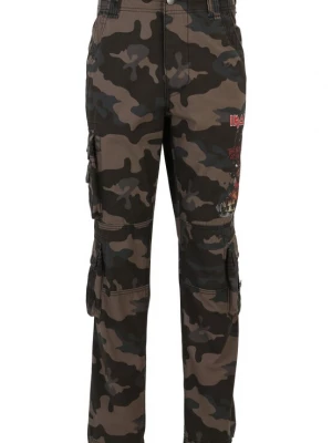 Foto van product Brandit Cargobroek marine / taupe / donkergrijs / zwart