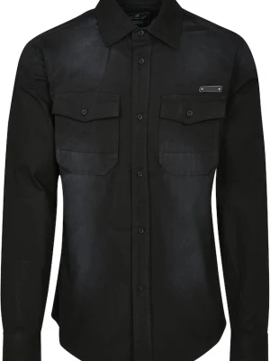 Foto van product Brandit Overhemd 'Hardee' black denim
