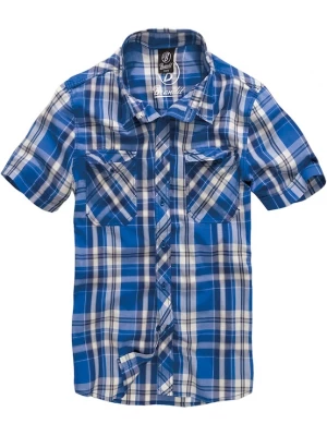 Foto van product Brandit Overhemd 'Roadstar' blauw / wit