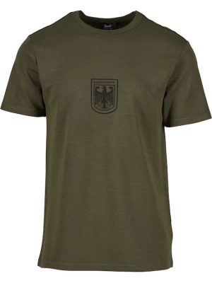 Foto van product Brandit Shirt olijfgroen / zwart