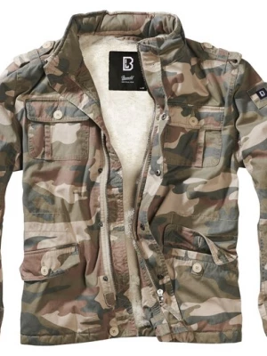 Foto van product Brandit Tussenjas 'Britannia' donkerbeige / mokka / antraciet / kaki