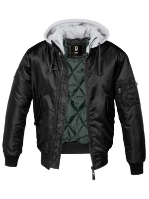 Foto van product Brandit Winterjas grijs gemêleerd / zwart