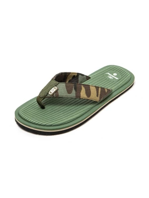 Foto van product Brasileras Strand- / badschoen 'Army' donkerbruin / kaki / donkergroen / zwart