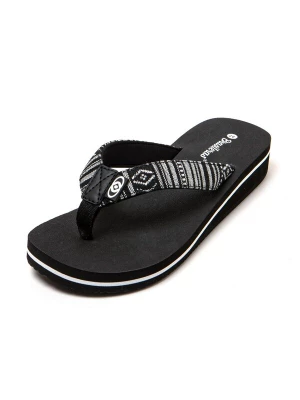 Foto van product Brasileras Teenslipper 'Maya' zwart / wit