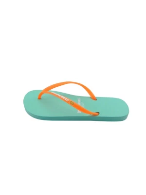 Foto van product Brasileras Teenslipper 'Neon W' aqua / oranje