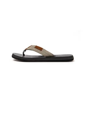 Foto van product Brasileras Teenslippers 'Serenity' cognac / kaki