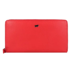 Foto van product Braun Büffel Portemonnee 'Anna' rood / zilver