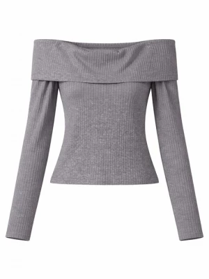 Foto van product BRAVE SOUL Shirt grijs gemêleerd