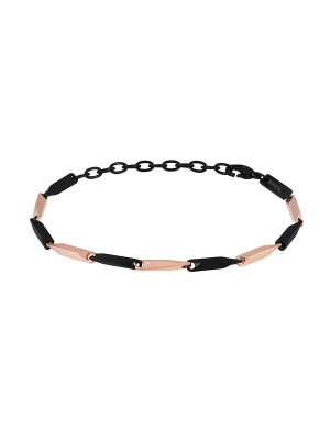 Foto van product Breil Armband rose-goud / zwart