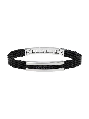 Foto van product Breil Armband zwart / zilver