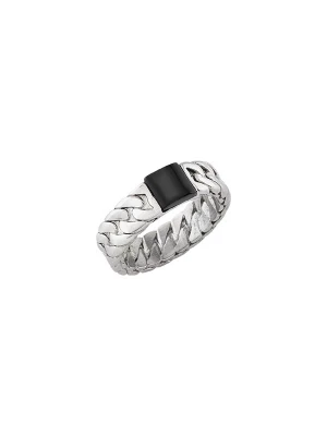 Foto van product Breil Ring zwart / zilver