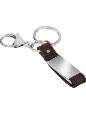 Foto van product Breil Sleutelhanger bruin / zilver
